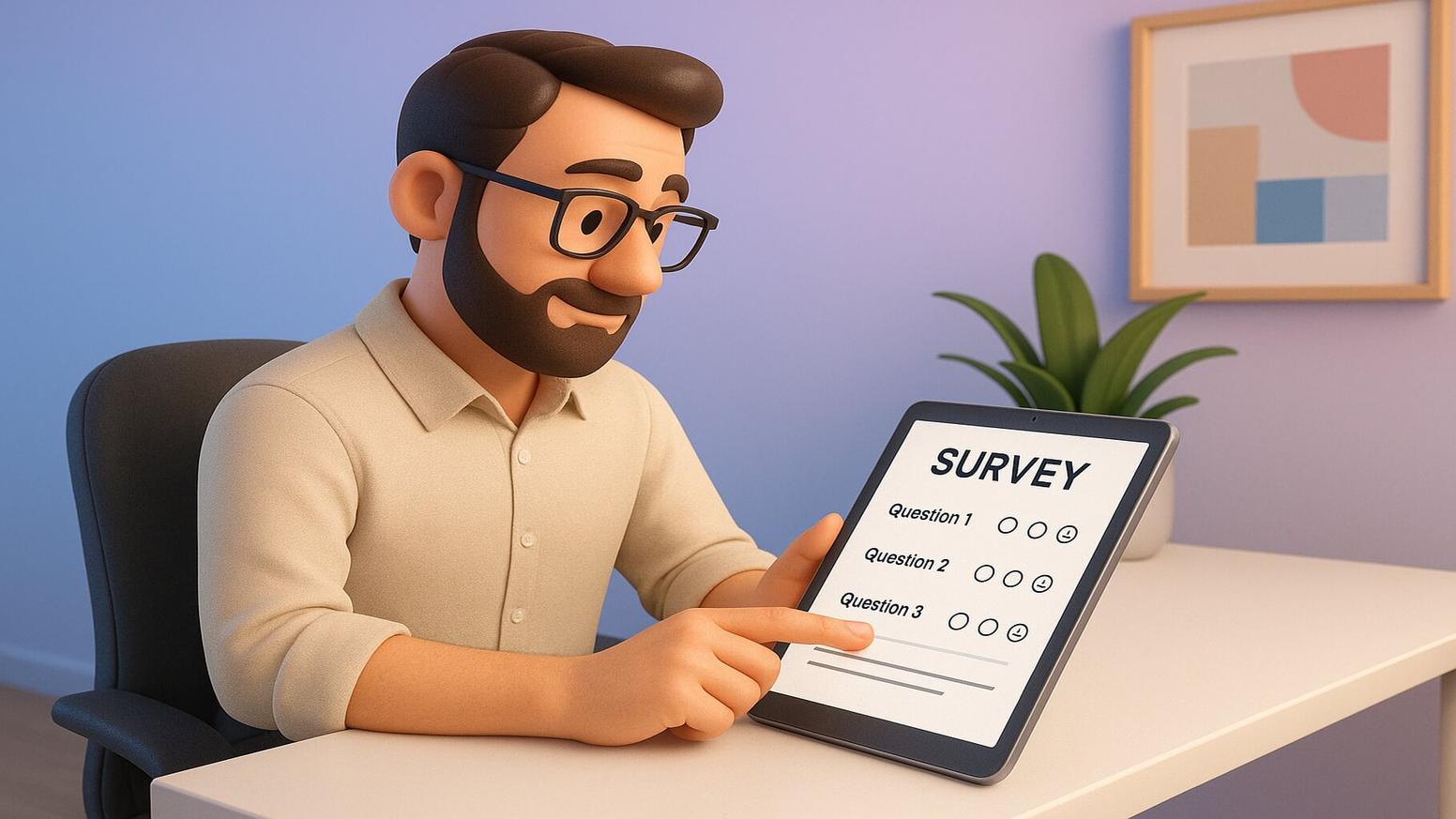 What is an eNPS survey question?