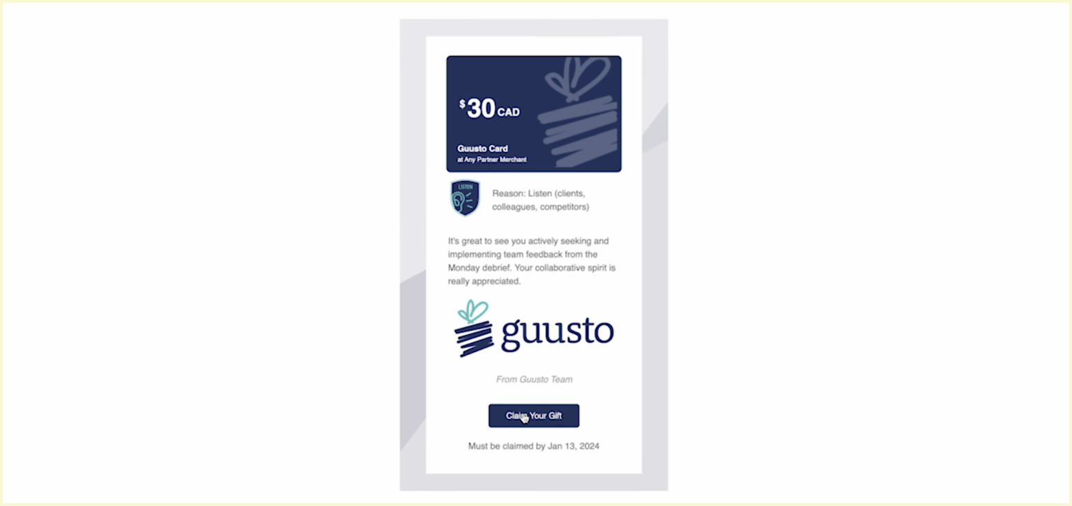 Nectar vs. Guusto: Guusto Rewards
