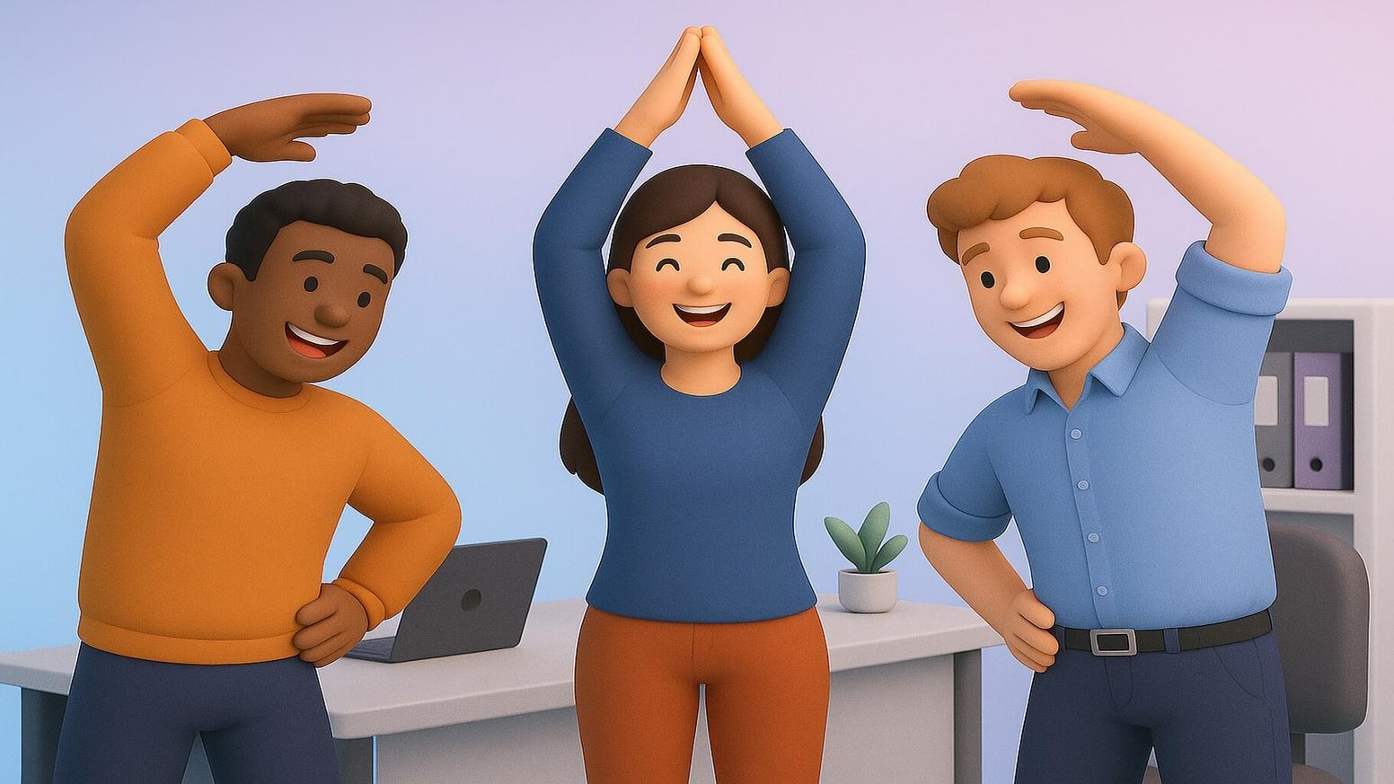 Technology-driven fitness challenges for the workplace