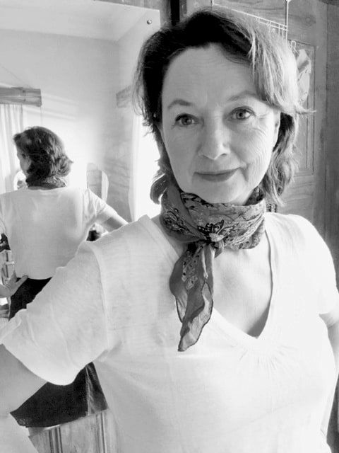 Gill D'Achada, black and white portrait