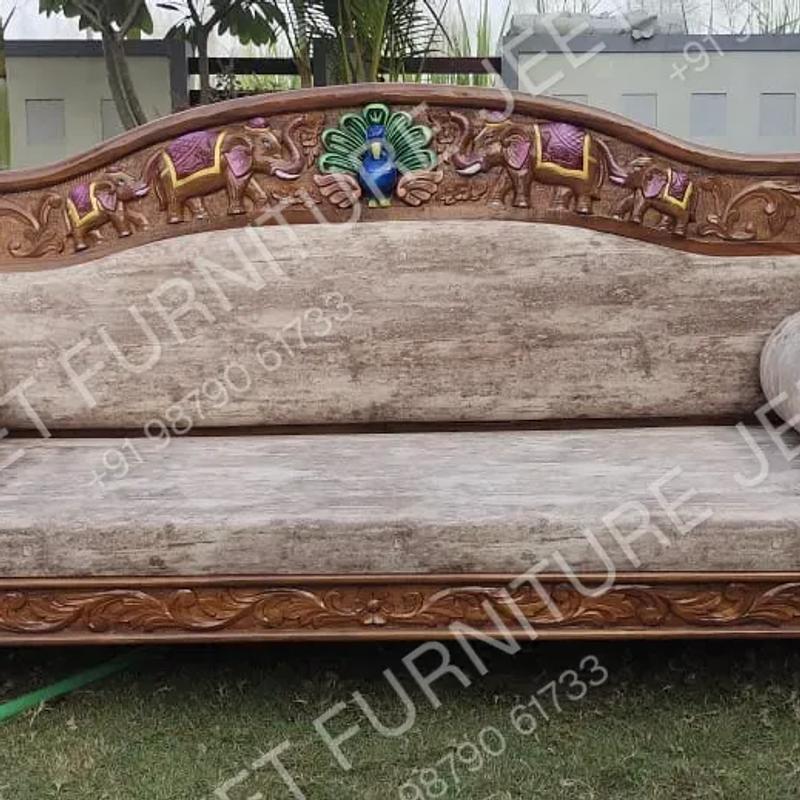 Royal Heritage Wooden Jhula - Image 1