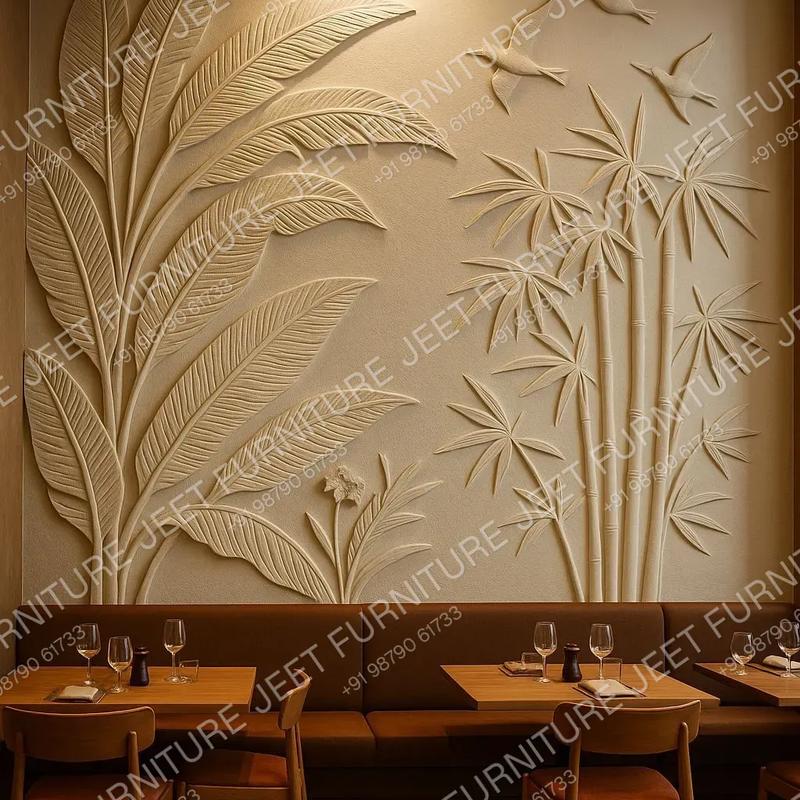 Tropical Serenity 3D Wall Mural - Image 1