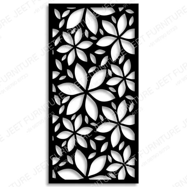 Floral Petal Bloom CNC Panel