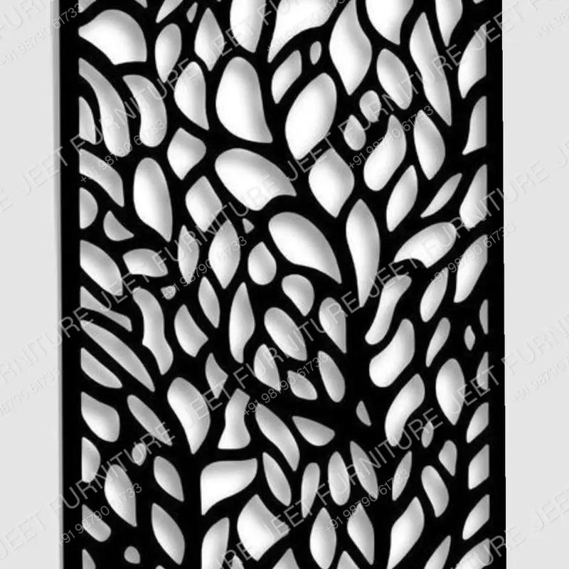 Organic Leaf Vein CNC Panel - Image 1