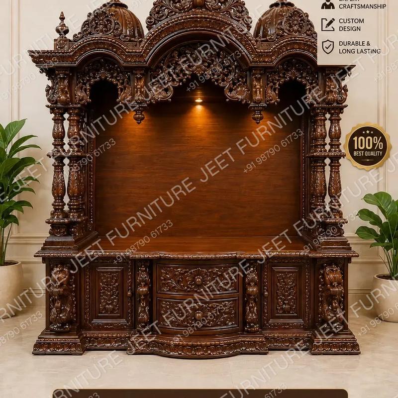 Teakwood Mandir - Image 1