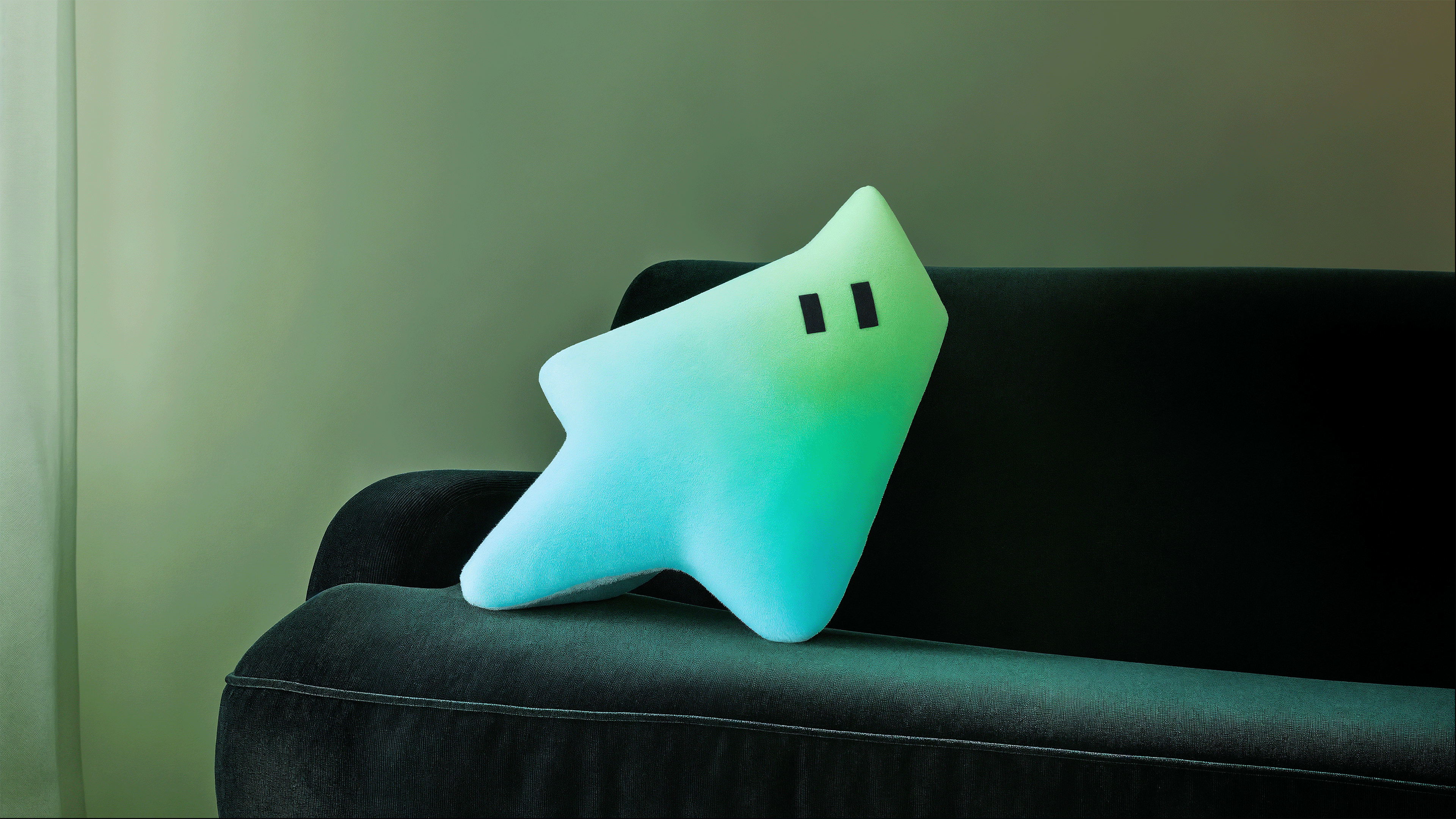 a abstract plush toy