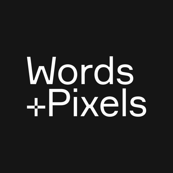 Words+Pixels Logo