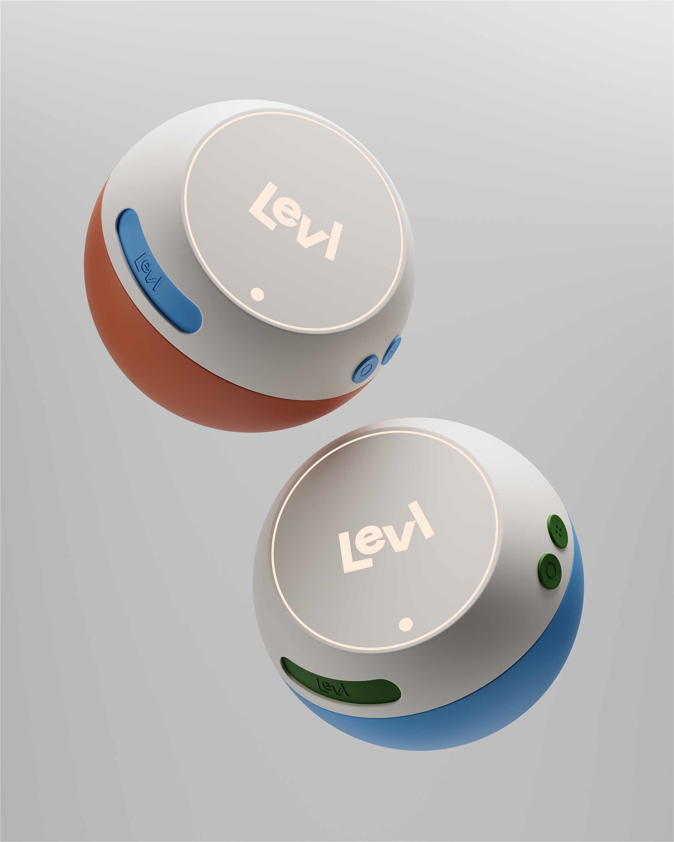 Two levl pill dispensers floating