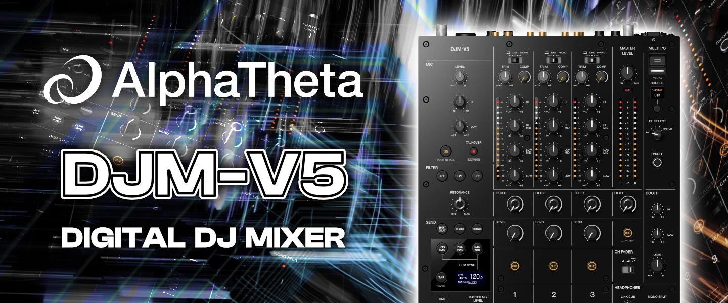 Pioneer DJ DJM-A9 4-Channel Digital Pro-DJ Mixer with Bluetooth (Black)