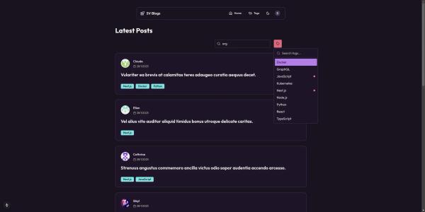 SV Blogs