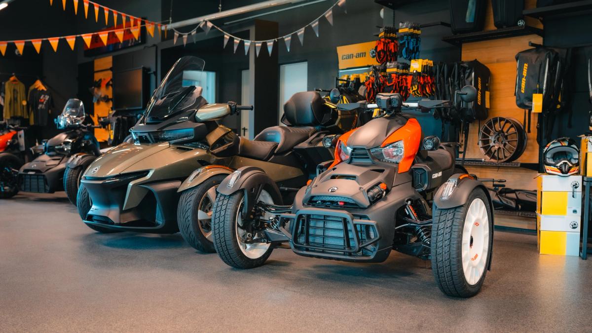 Can-Am Ryker und Can-Am Spyder im Vergleich bei Bader Powersports