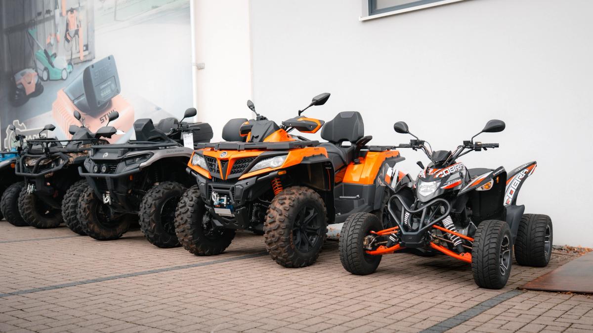 ATVs mit 500, 700 und 1000 ccm bei Bader Powersports