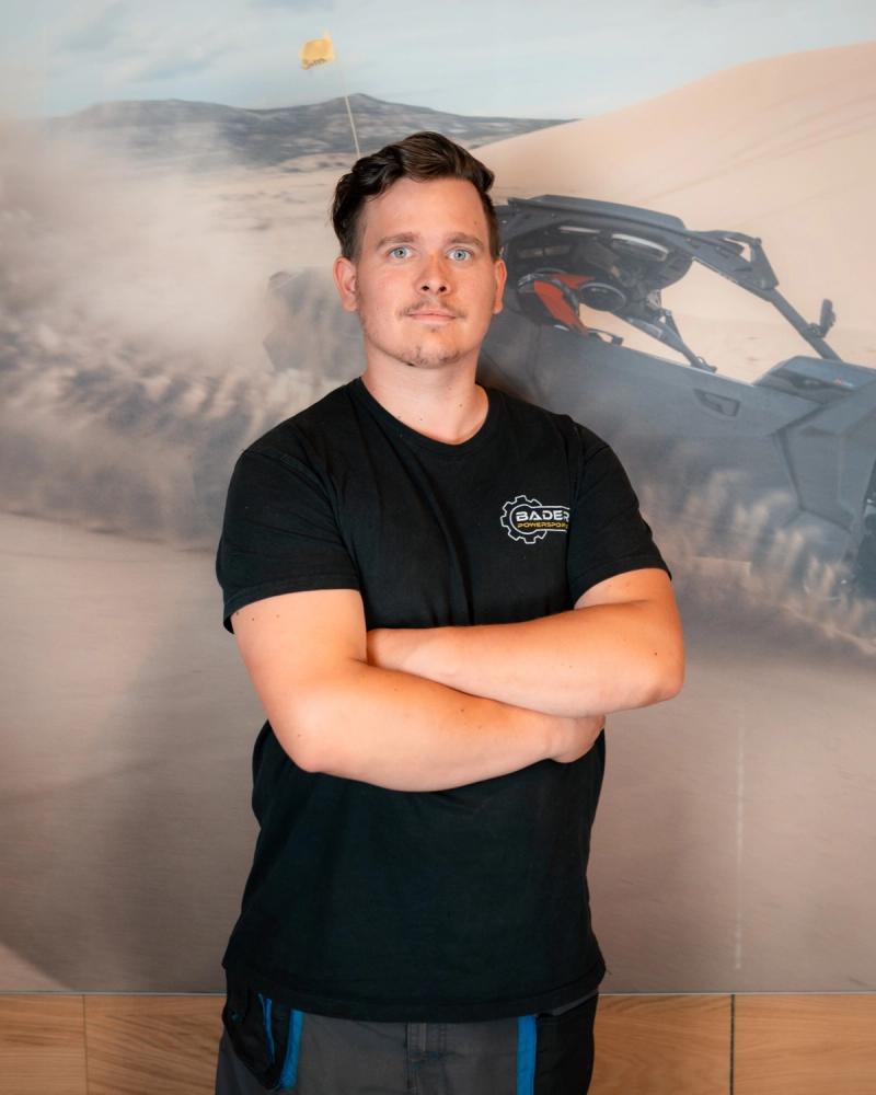 Jonas Impric, Werkstatt Quadsport bei Bader Powersports in Neumarkt