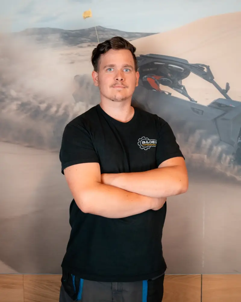 Jonas Impric, Werkstatt Quadsport bei Bader Powersports in Neumarkt