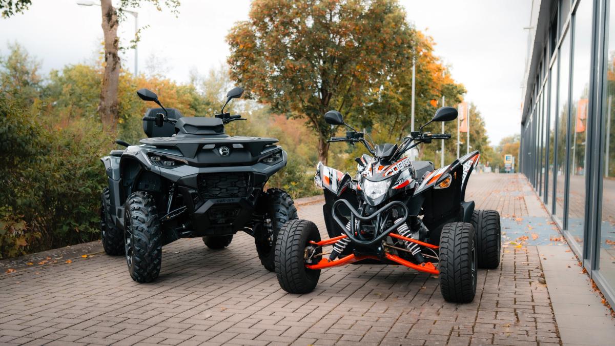 AEON Cobra 424 Sportquad und Can-Am Outlander ATV bei Bader Powersports