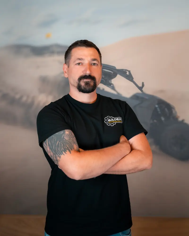 Philipp Geißler, Servicekoordinator bei Bader Powersports in Neumarkt