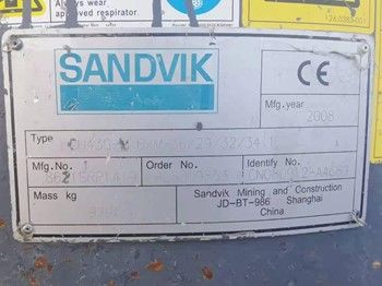 2008 SANDVIK CH430