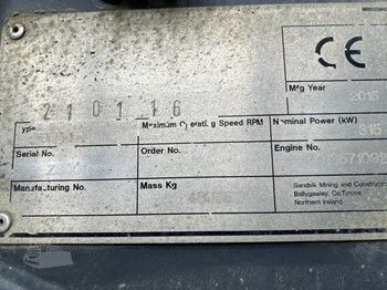 2016 SANDVIK UH440E