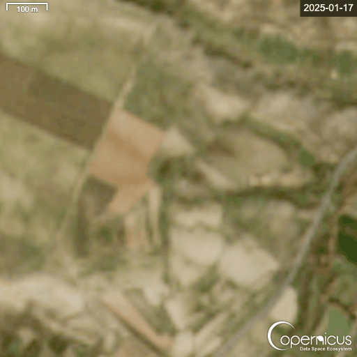 Time lapse of Cierzo II solar plant in Navarresolar plant in Navarresolar, Spain