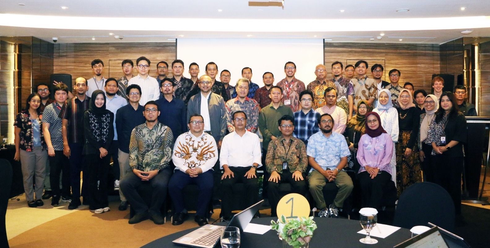 Workshop attendees and expert facilitators in Jakarta