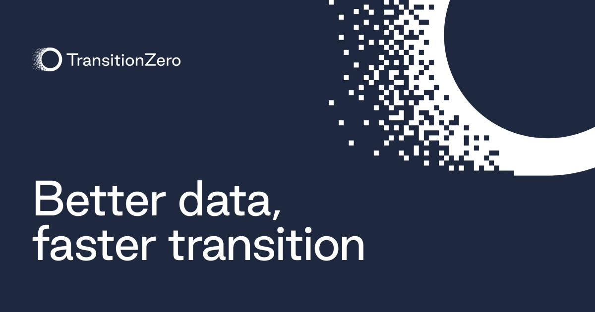 TransitionZero | Energy transition planning data, software & insights