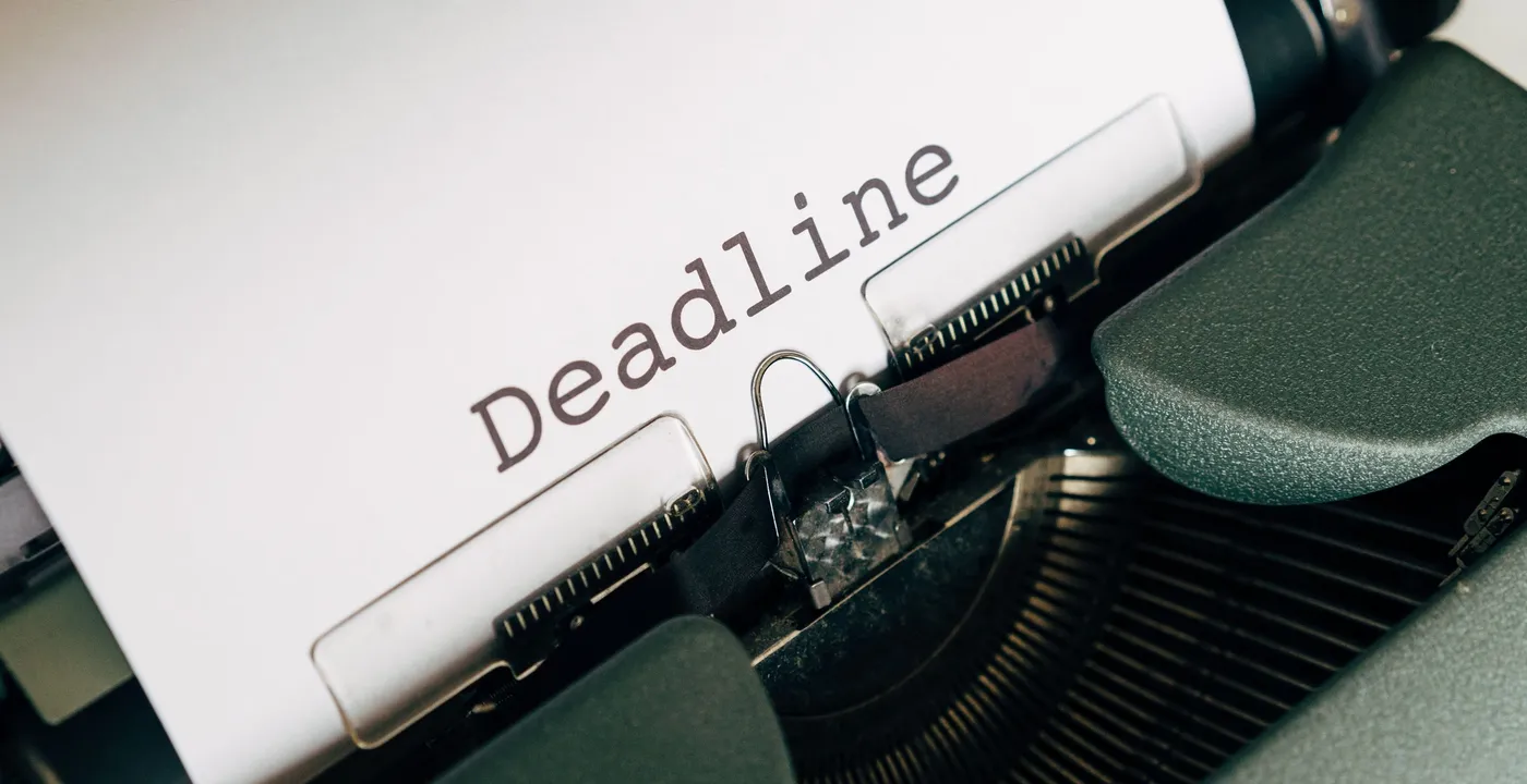 Deadline overskredet: Hvad nu?