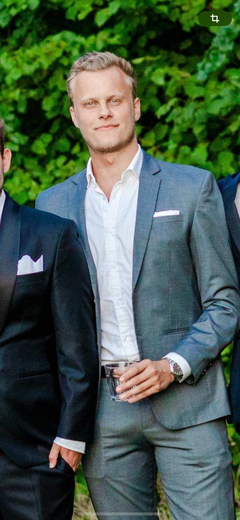 Portræt af Victor Holmark