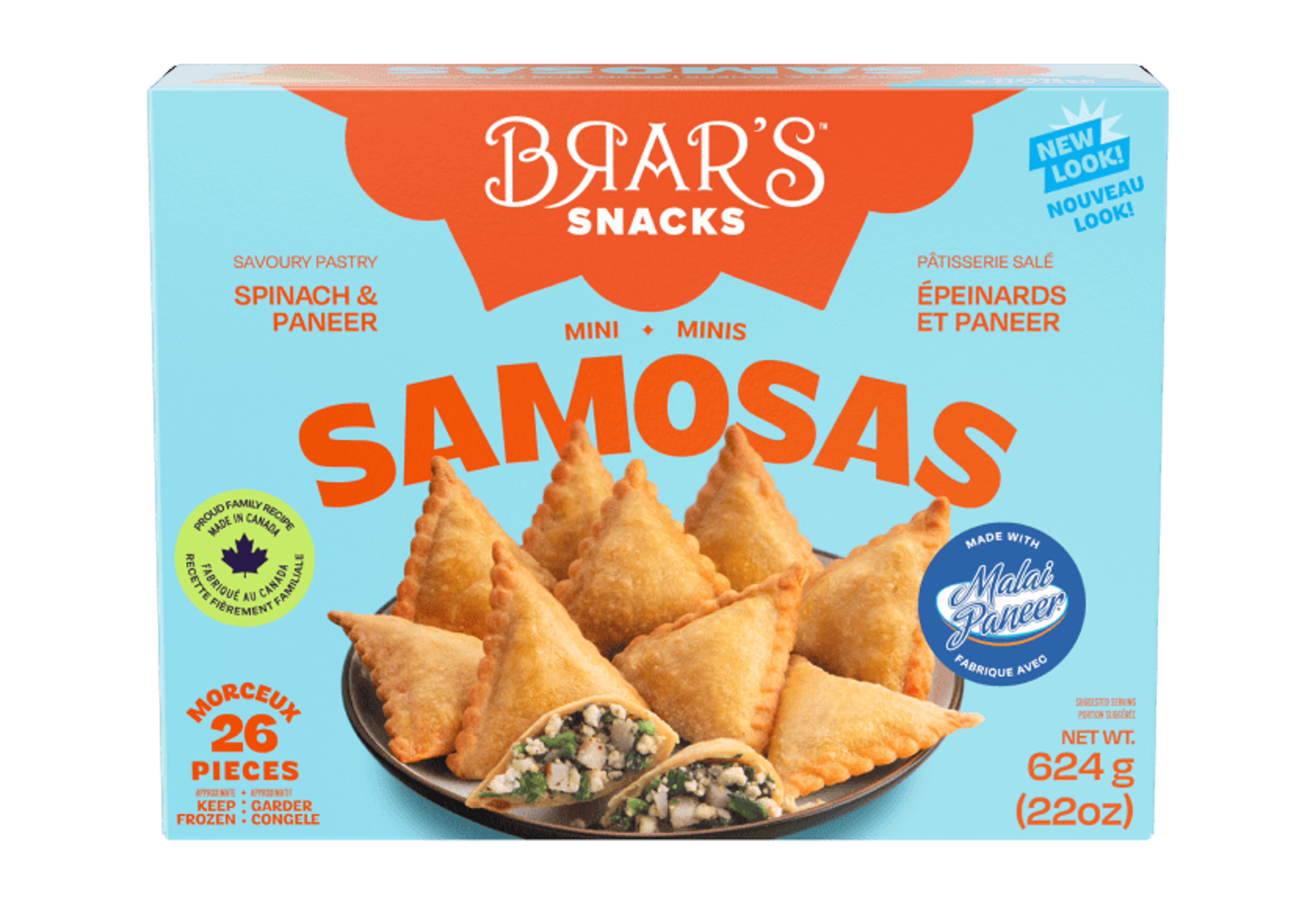 Samosa Spinach and Paneer