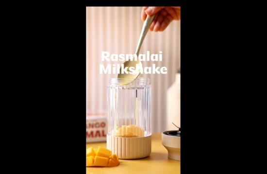 Mango Rasmalai Milkshake