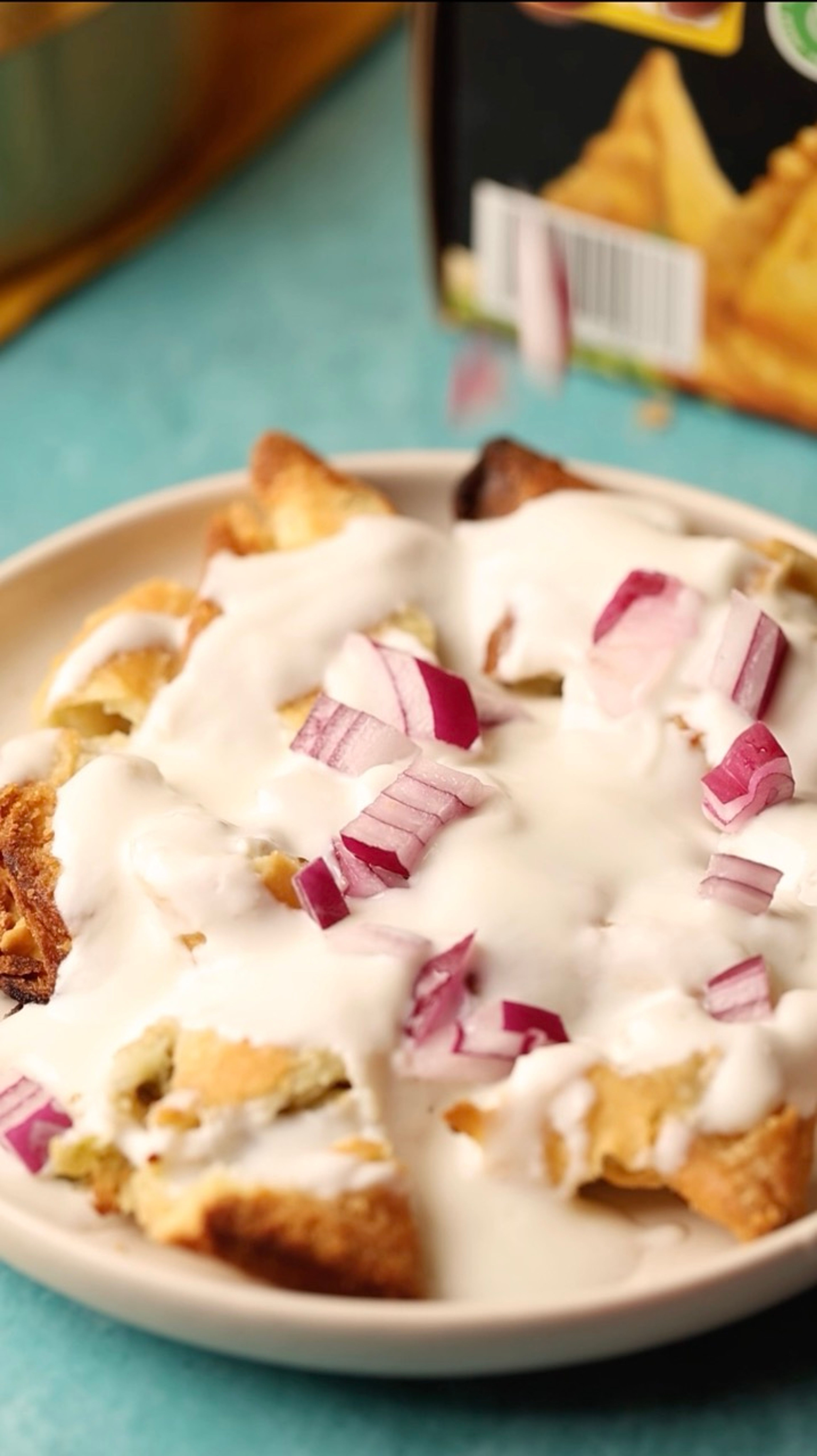 Samosa Chaat Cups, step 5