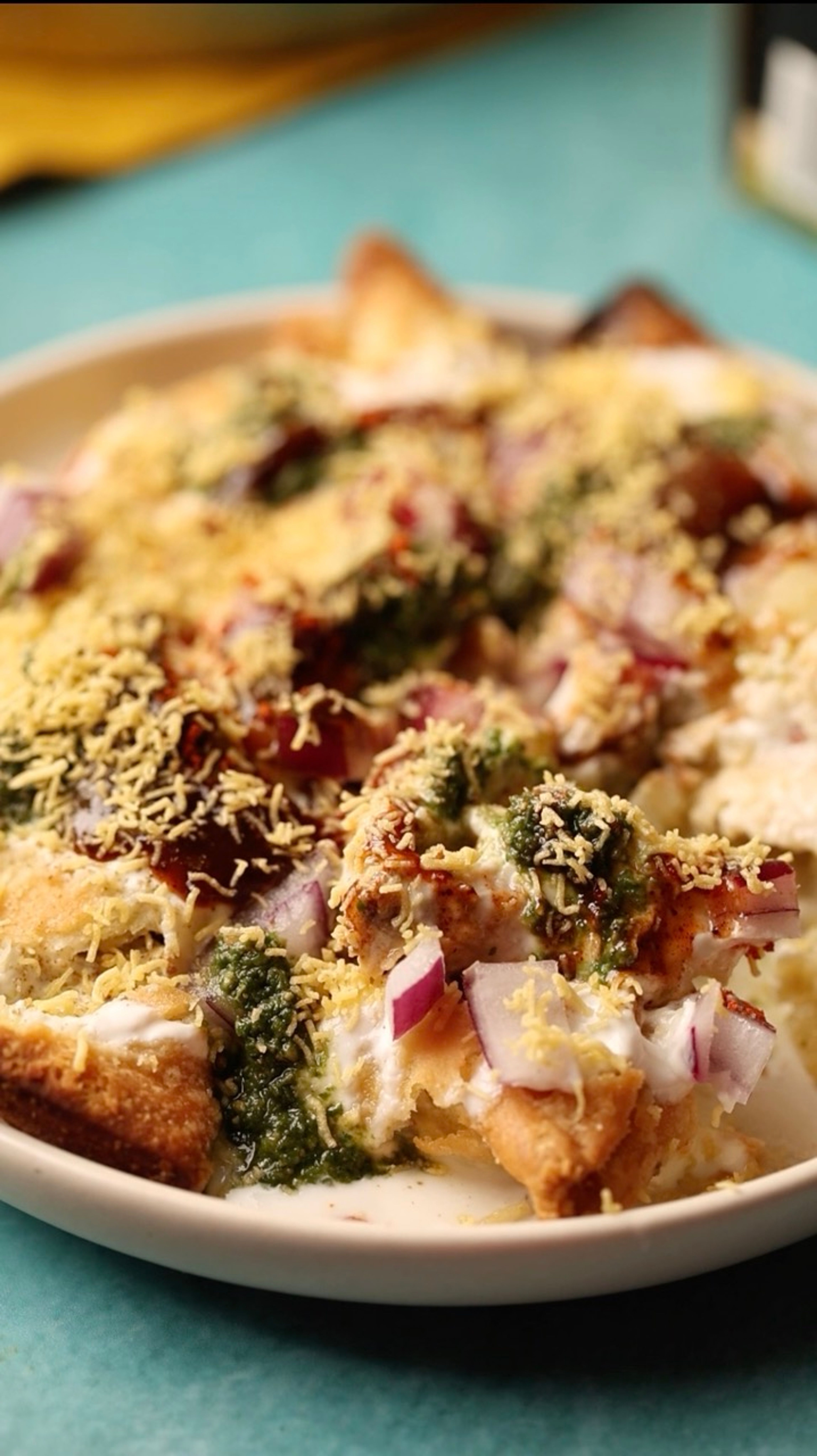 Samosa Chaat Cups, step 1