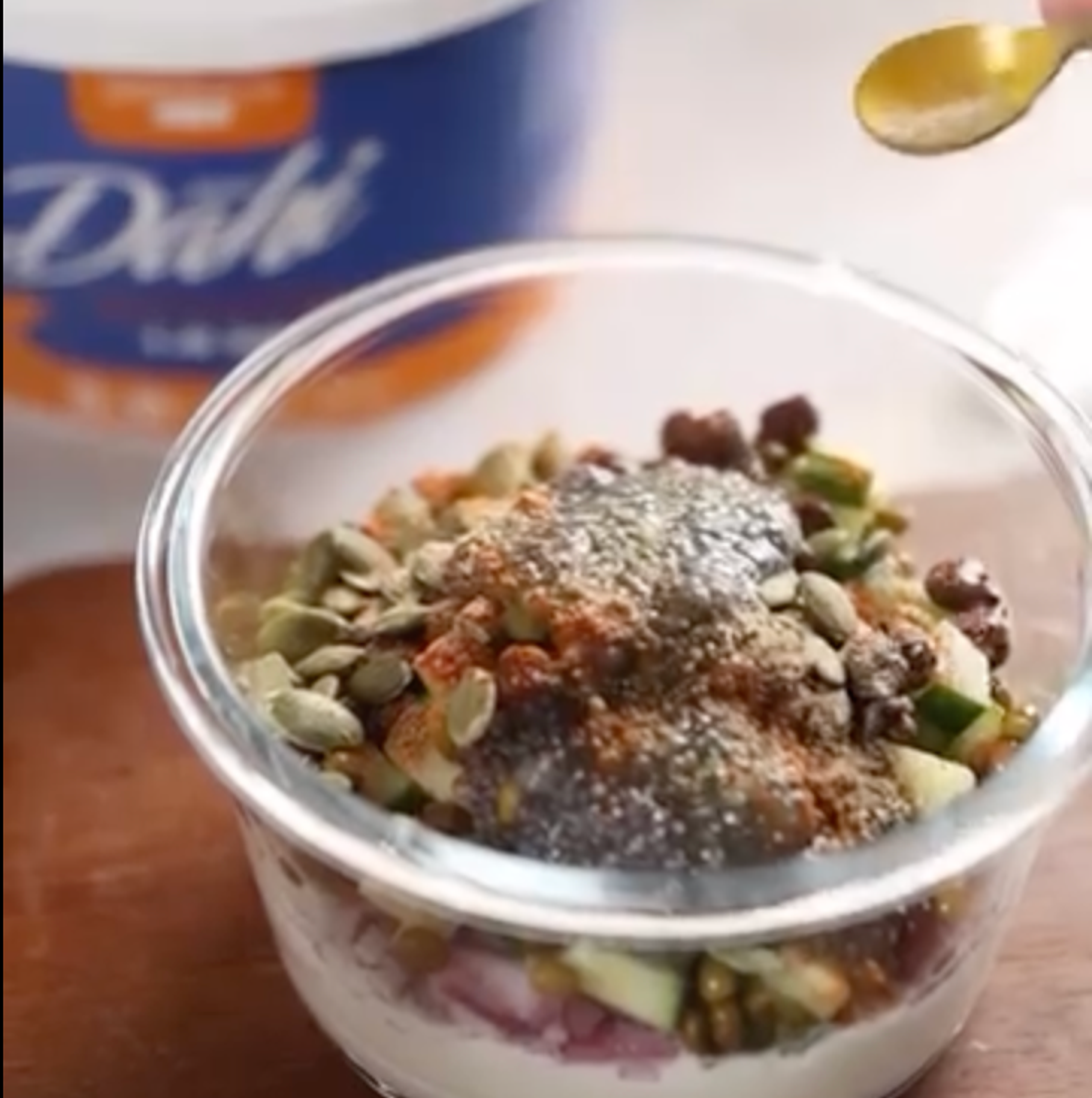 Protein dahi bowl