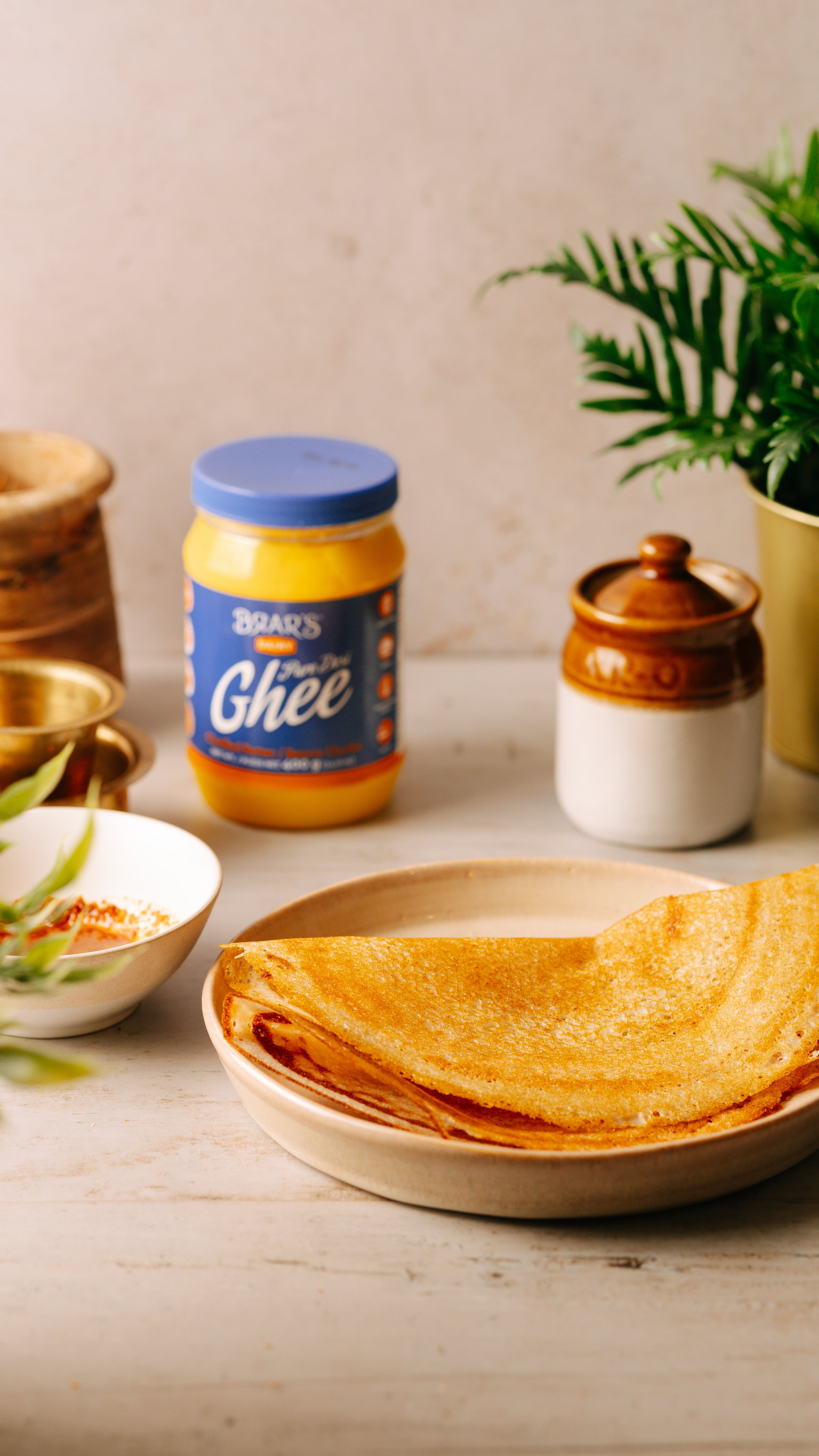 Ghee Podi Dosa