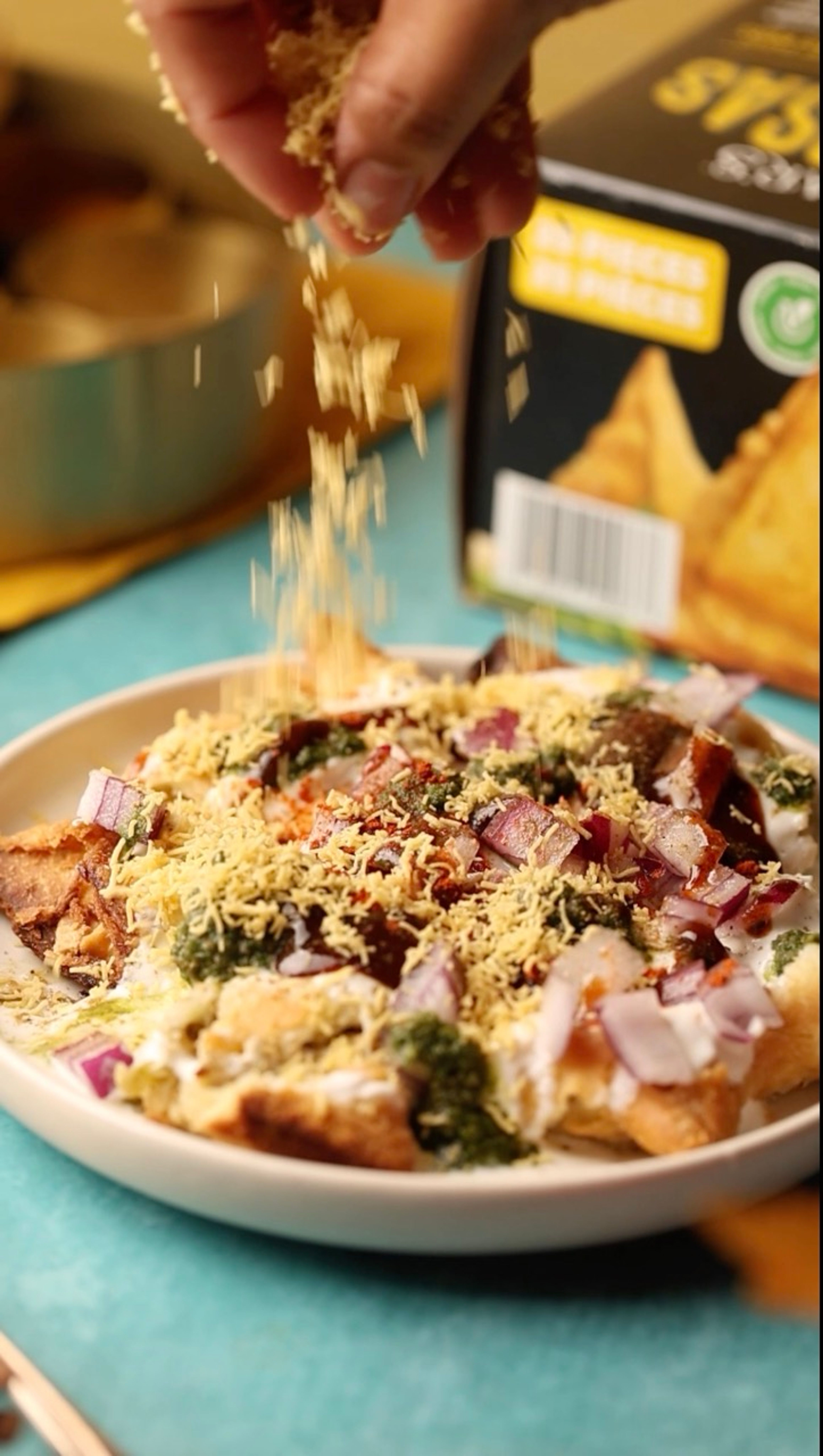 Samosa Chaat Cups, step 7