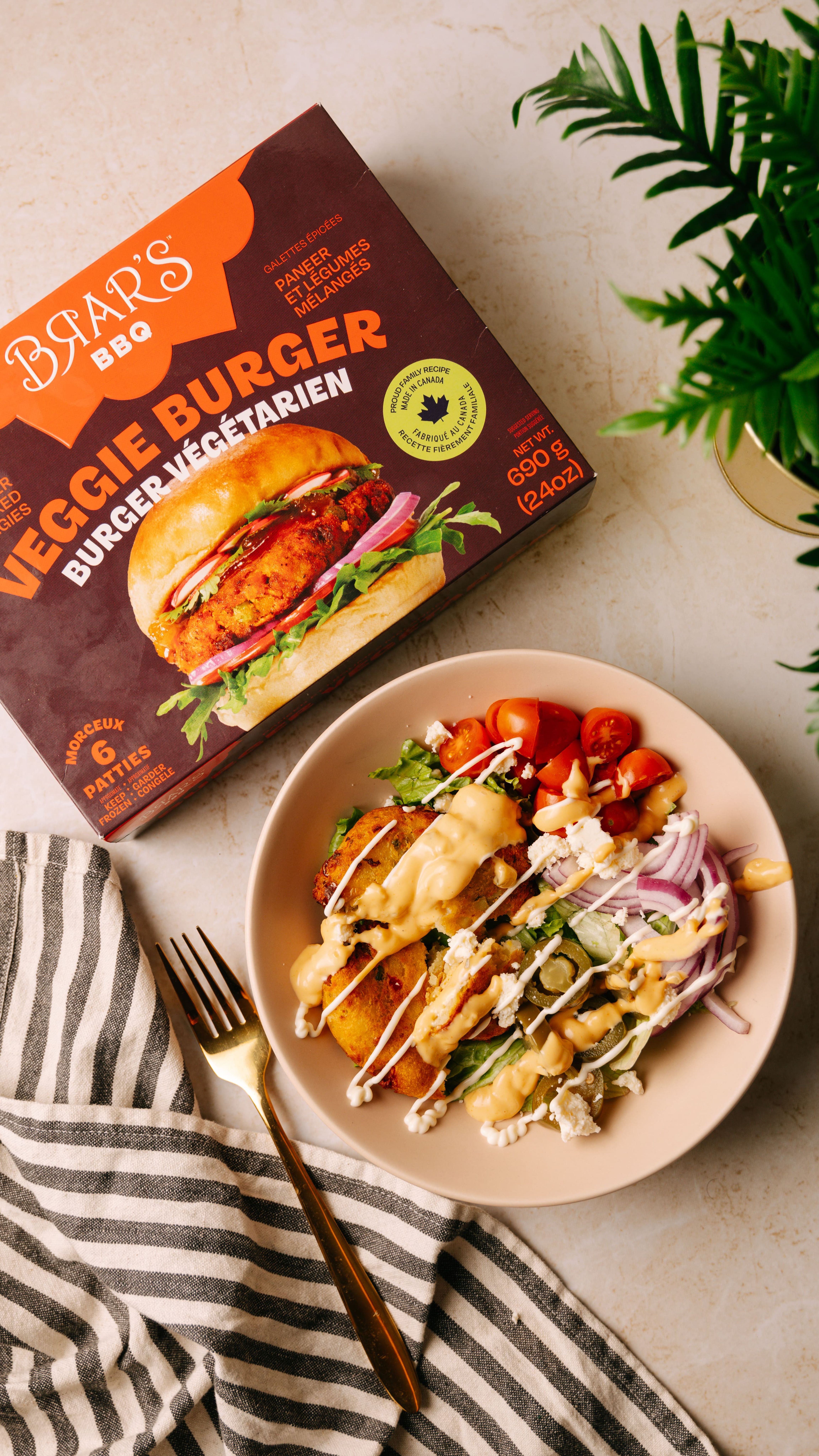 Veggie Burger Bowl