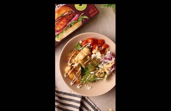 Loaded Veggie Burger Bowl