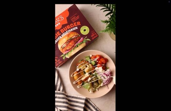 Loaded Veggie Burger Bowl