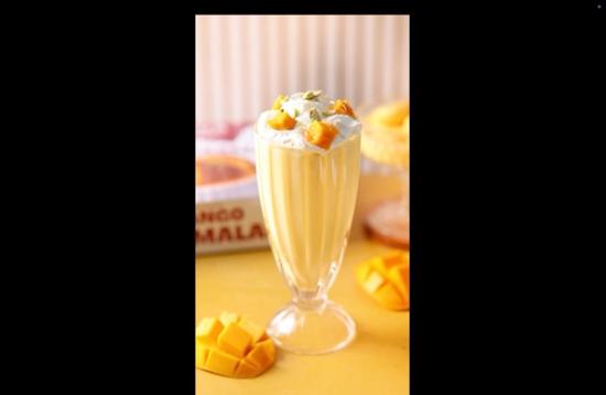 Mango Rasmalai Milkshake