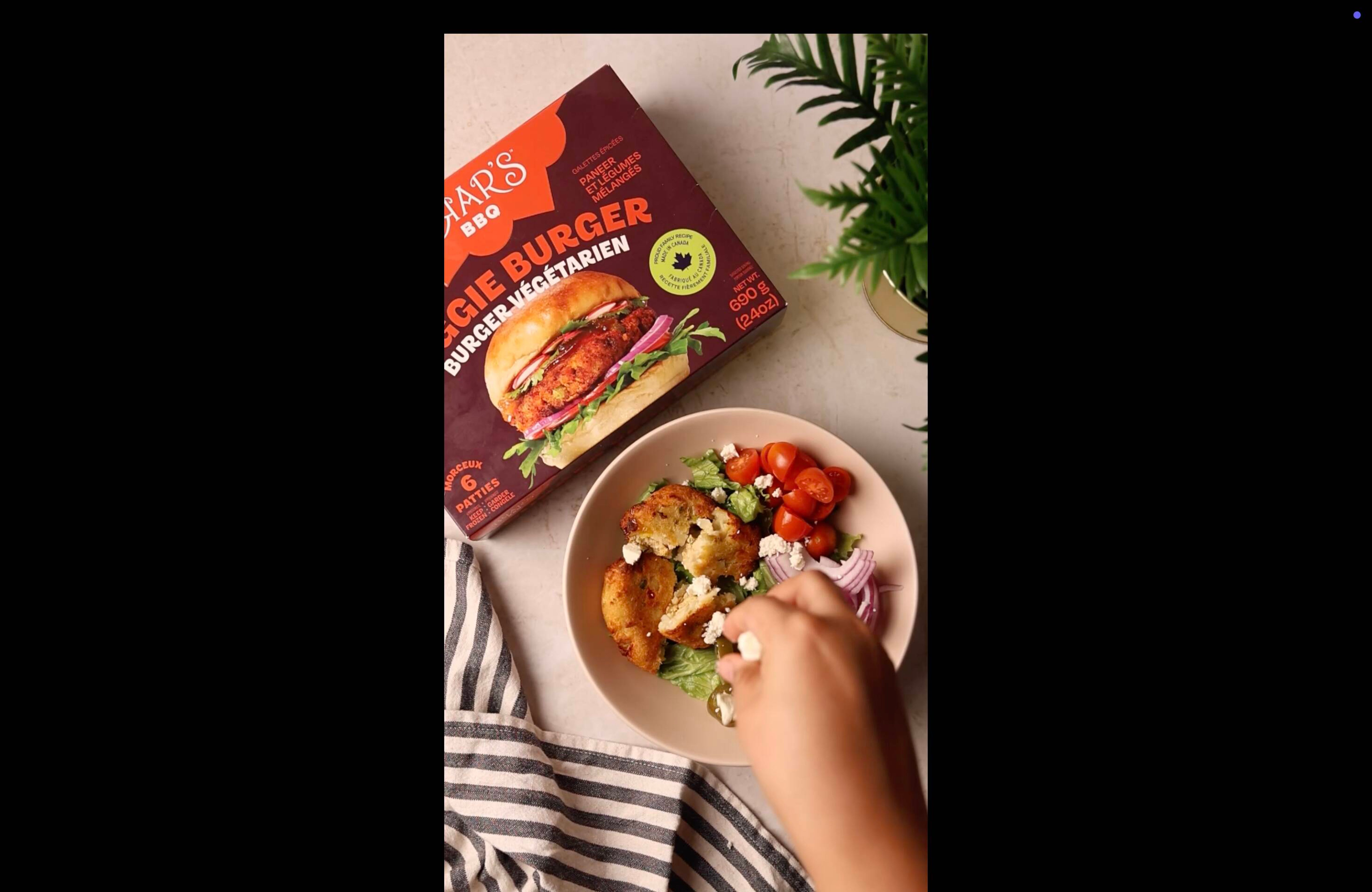 Loaded Veggie Burger Bowl, step 4