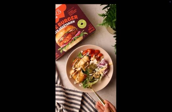 Loaded Veggie Burger Bowl
