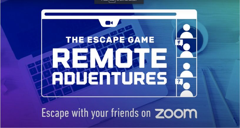 Virtual Escape Room - The Escape Game Remote Adventures