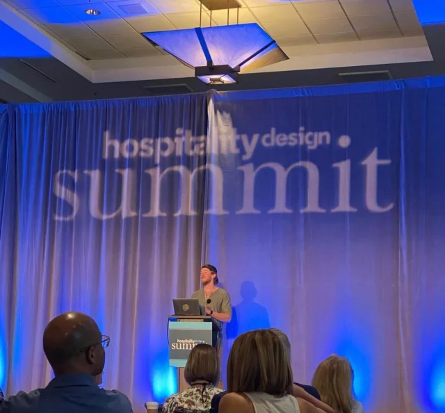 Opening Keynote at the Hospitality and Design Summit
