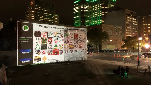 Virtual Graffiti Wall