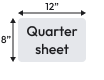Quarter Sheet