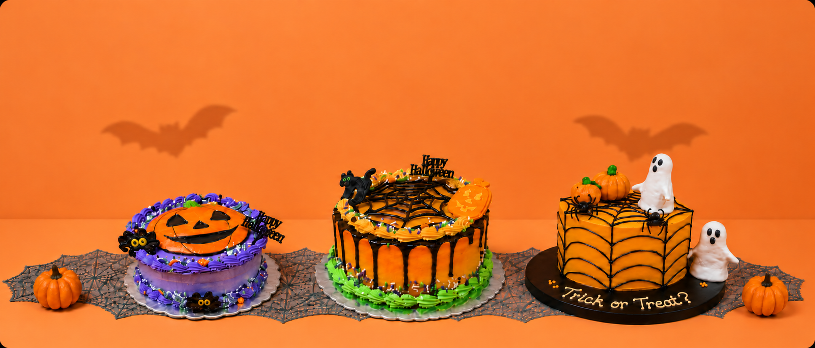 Halloween cakes