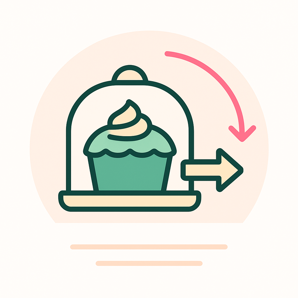 Grab-and-go cakes, pastries, and more—no wait