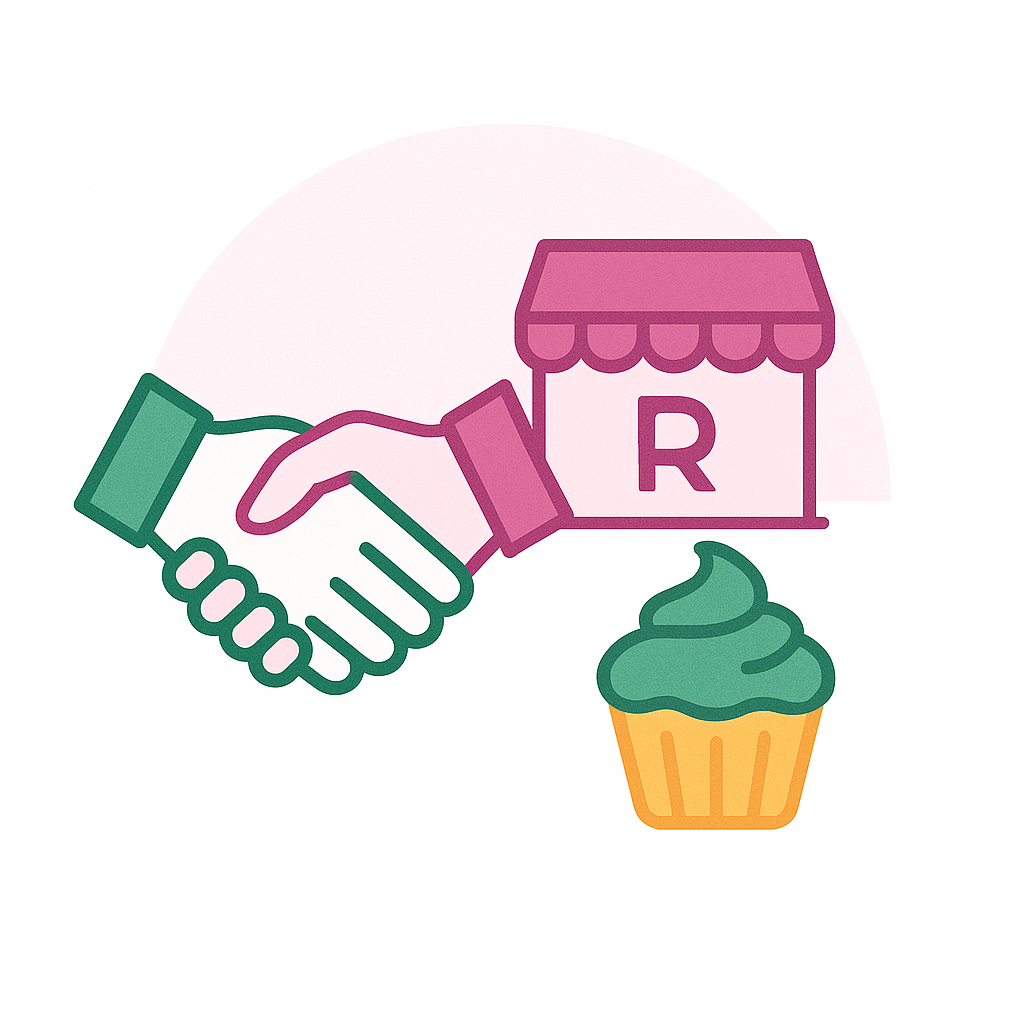 Partner with us—wholesale, collabs, and franchises