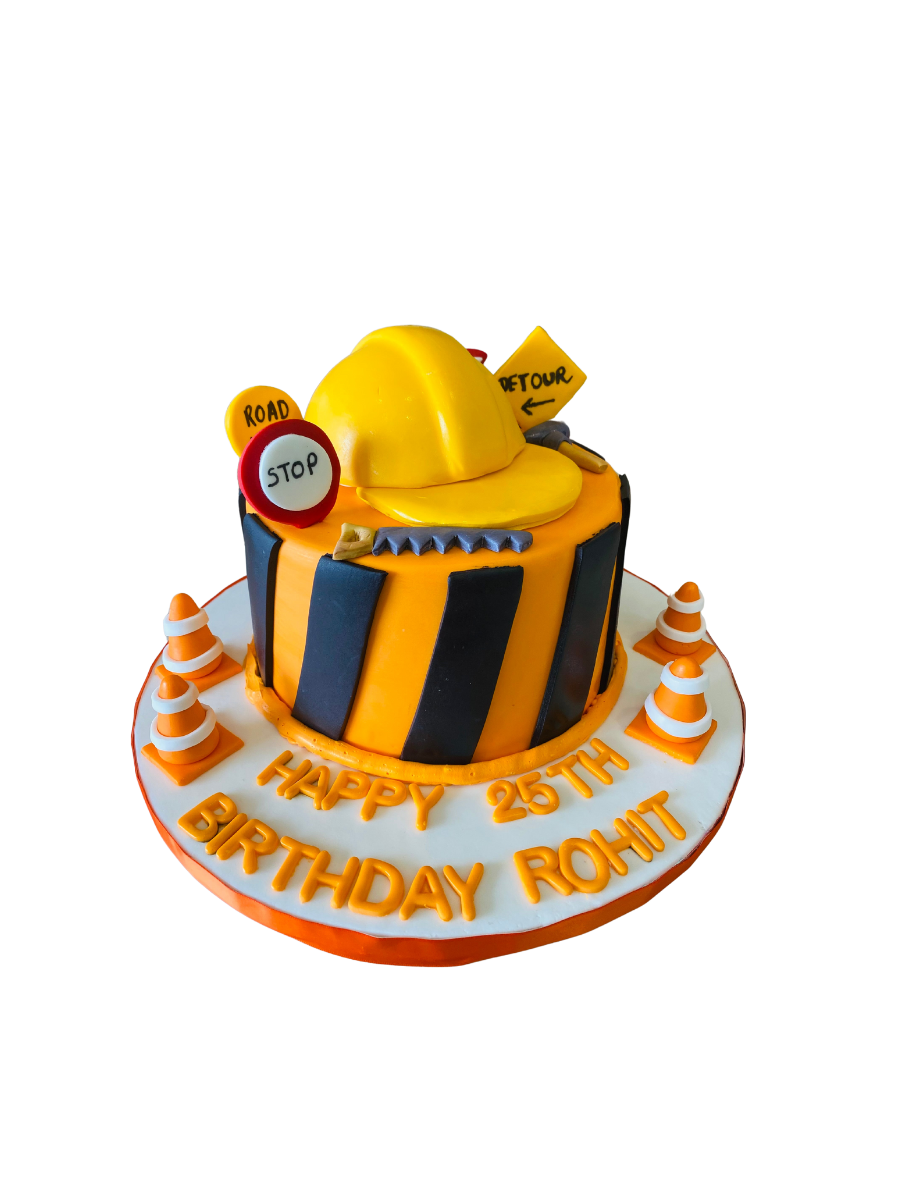 Construction Best Seller Cakes