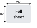 Full Sheet