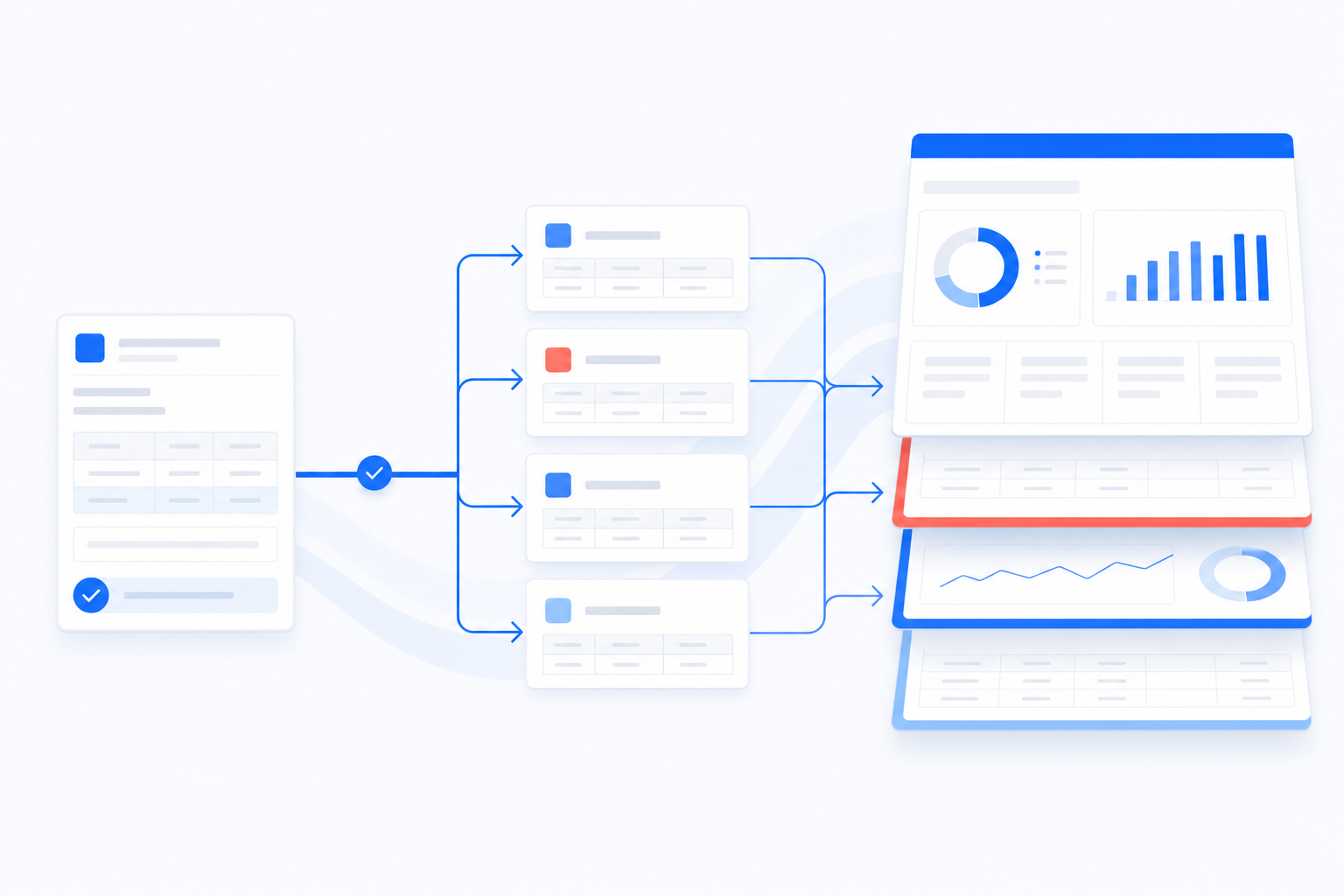 人間レビューを通った見積が活動・案件・見積データとしてSalesforceへ還流し、SORとして積み上がる様子を示した図